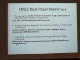 Nominados al mejor artculo en el FMEC